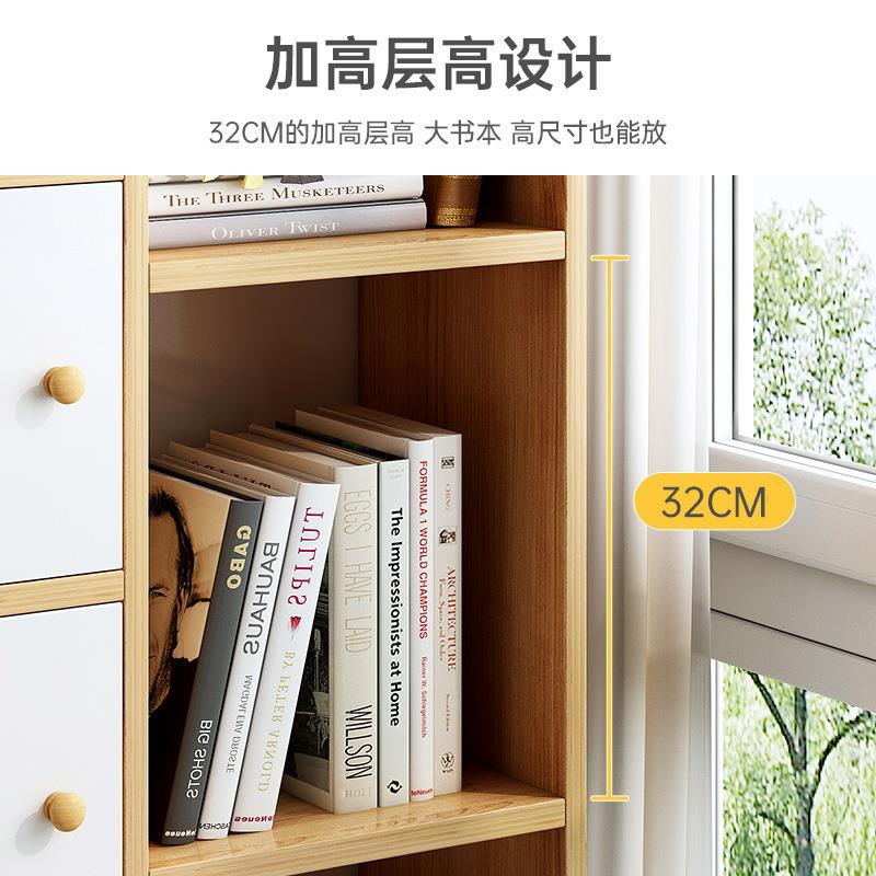 飘窗柜阳台收纳柜家用卧室储物柜窗台置物柜简约靠墙多层书架