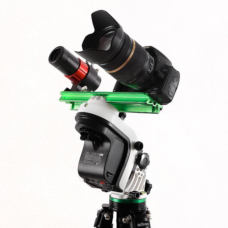 星缘250长板含螺丝一转二鸠尾板转接单反导星镜天文望远镜配件