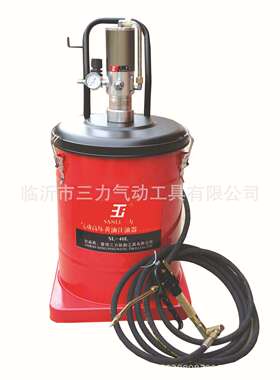 供应SANLI三力气动工具黄油加注设备SL-40LD气动高压黄油机