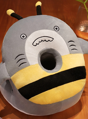 鲨beeb午睡枕小学生趴睡枕办公室午休神器儿童桌上睡觉抱枕趴趴枕