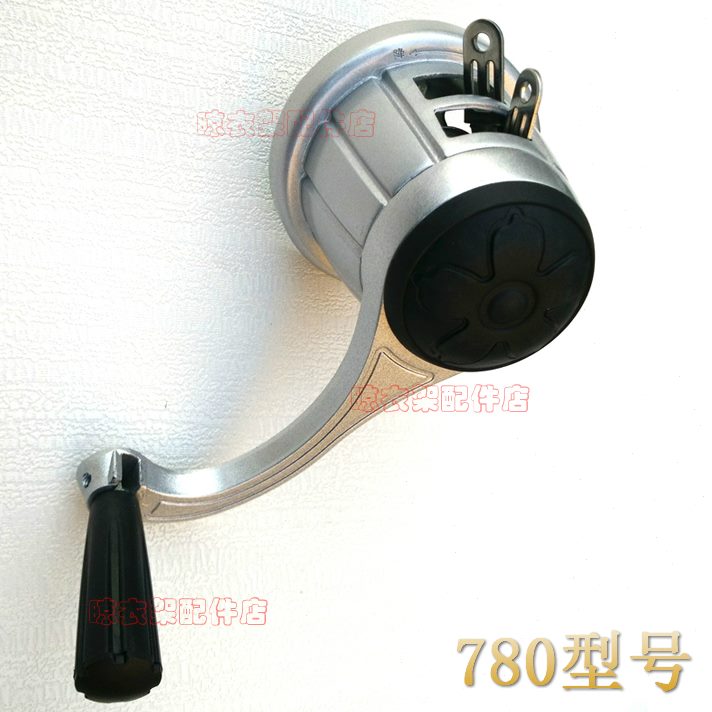 钢丝绳摇柄 -60晾衣架- 0器75通用 太太手柄 摇把手摇好 配件9227