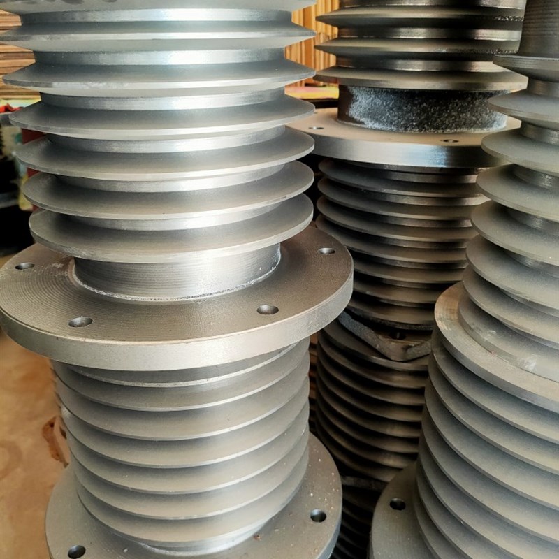 皮带轮大全多缸船用4C+2tB皮带盘5C型加2B型皮带轮七槽铸铁带轮