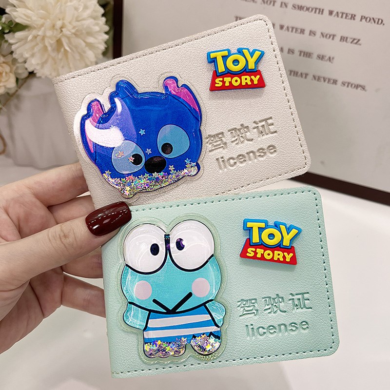 驾驶证件套2023新款女可爱卡y通网红驾照本保护套高级行车本证皮