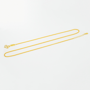 WT0610 长约50cm 18k金侧身链 不脱模 店铺专属