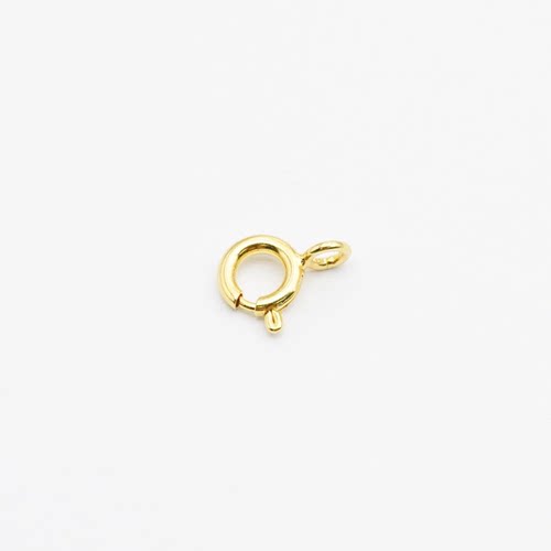 【店铺专属】18k金弹簧扣配件（5.5mm）【WT0131】不脱模