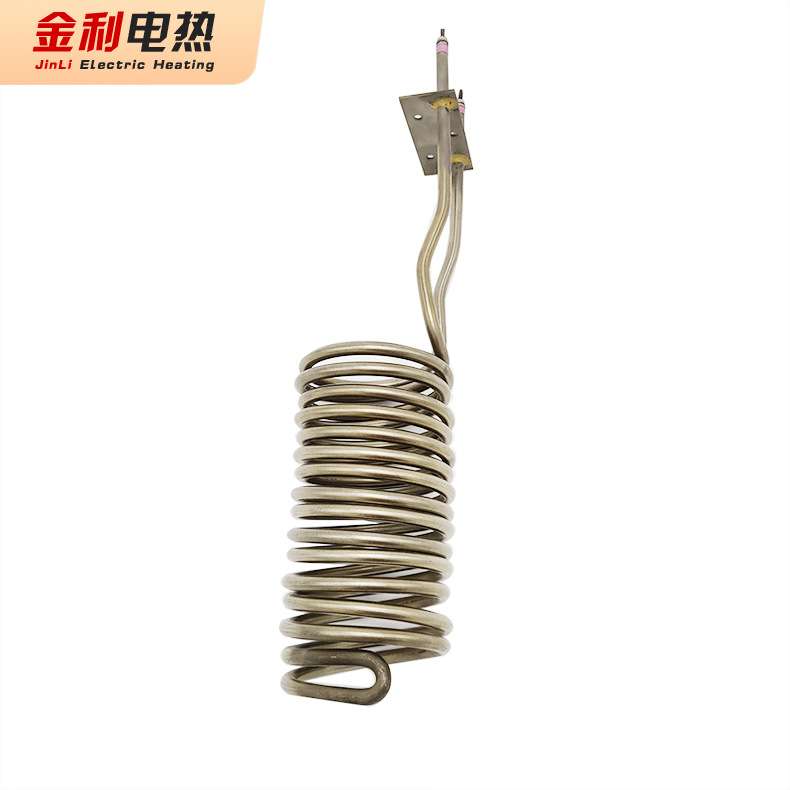 弹簧螺旋式发热管蒸馏水器电热管螺旋型异形加热管金利即热式速热