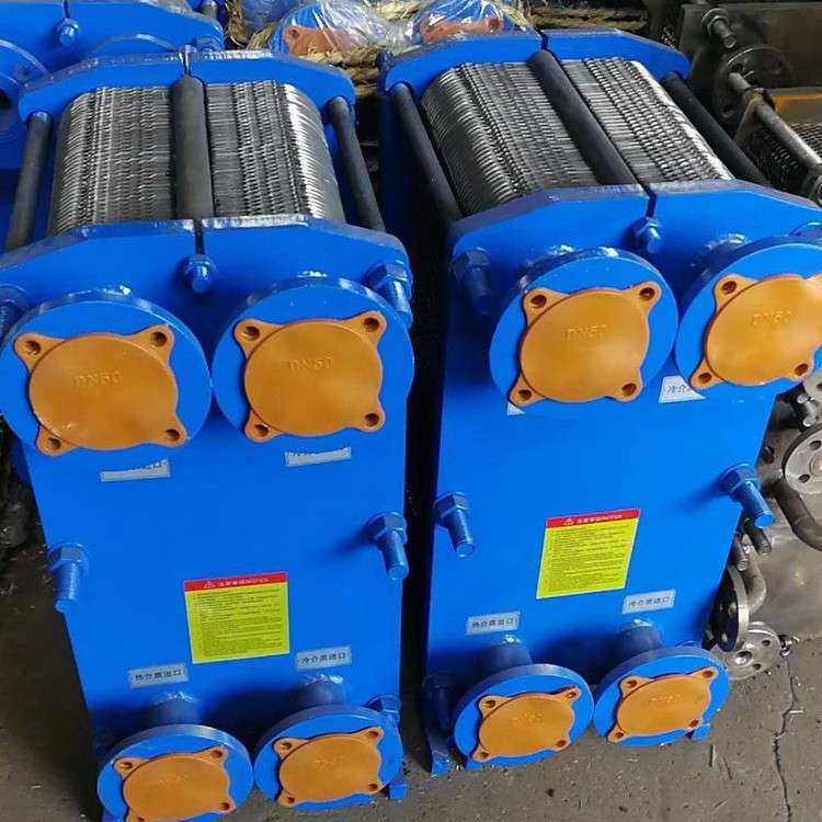 板式换热器 304不锈钢可拆工业浴池锅炉过水冷热蒸汽油水交换器