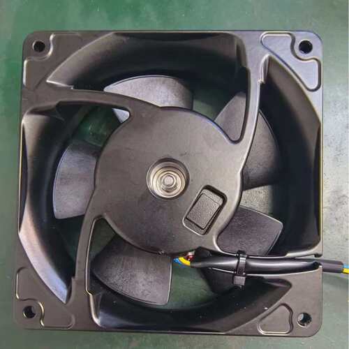 速大风量散热风扇风机12038，12V/24V/48V,铝外壳，FG+PWM