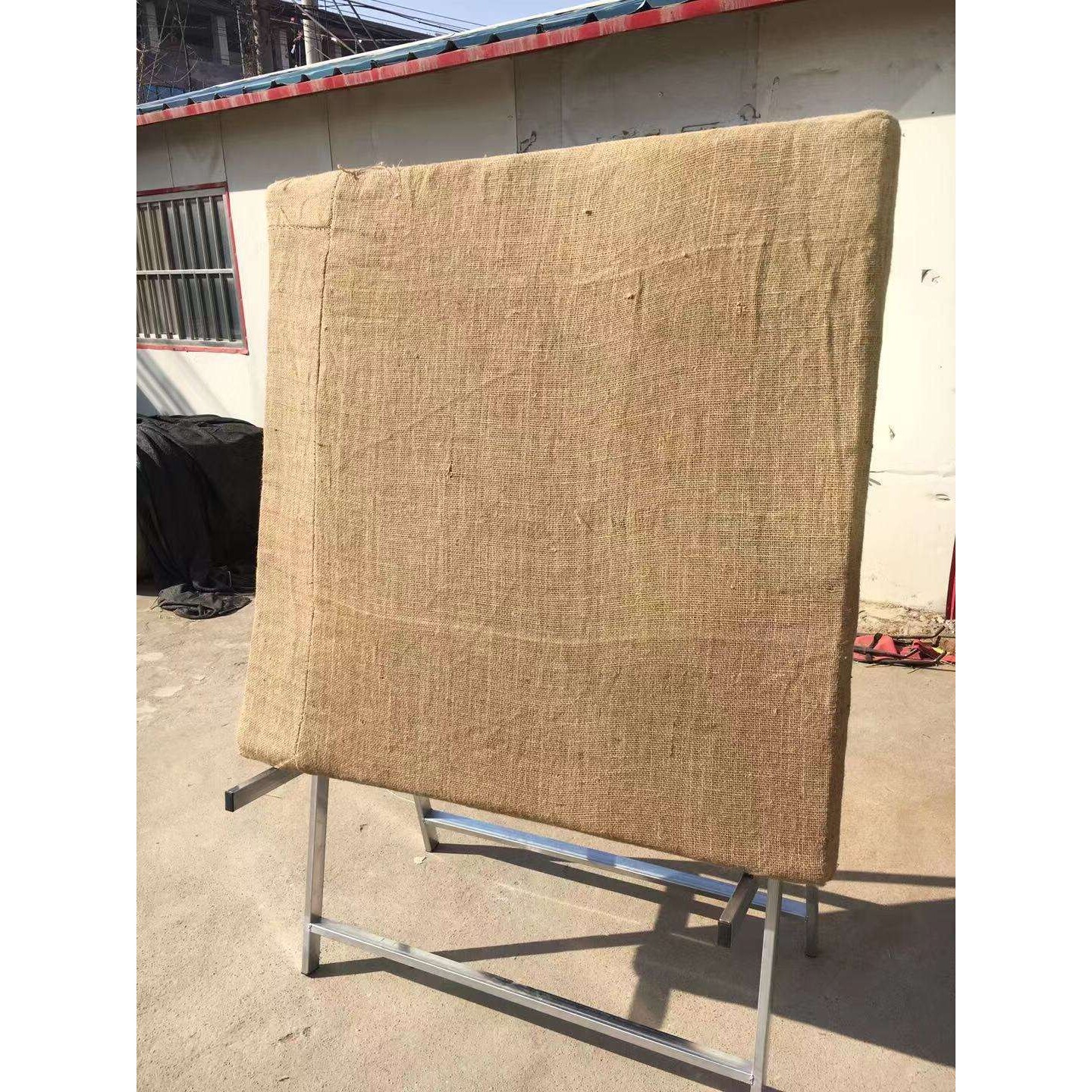厂家 射箭器材草靶 整体无拼接比赛用箭靶 125*125*18箭靶