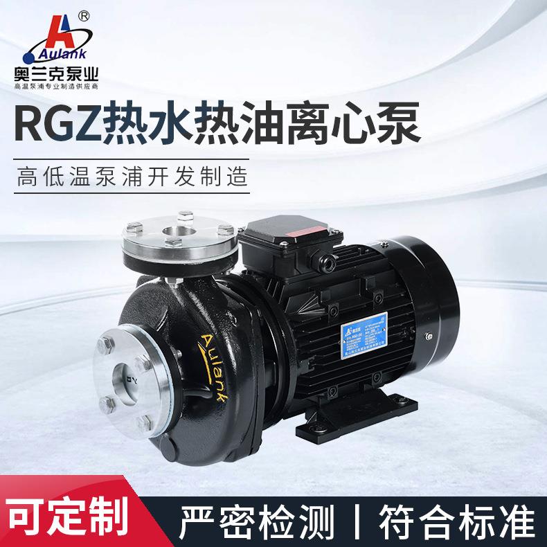 RGZ-30卧式耐高温热水热油离心泵 奥兰克导热油增压泵
