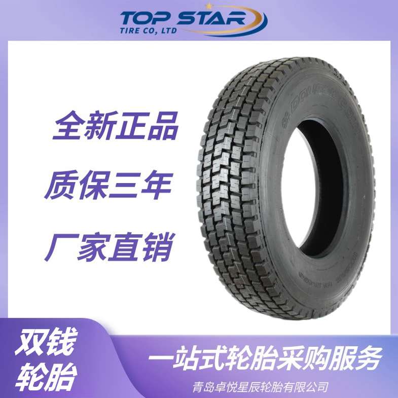 双钱轮胎DOUBLECOIN 12R22.5轮胎 RLB450花纹 卡车货车轮胎