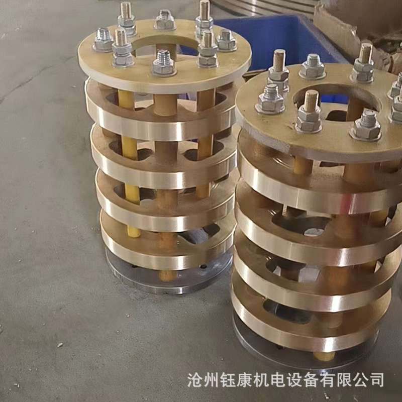 发电机集电环 大功率导电滑环风力发电中心转动传电YZR电机集电环