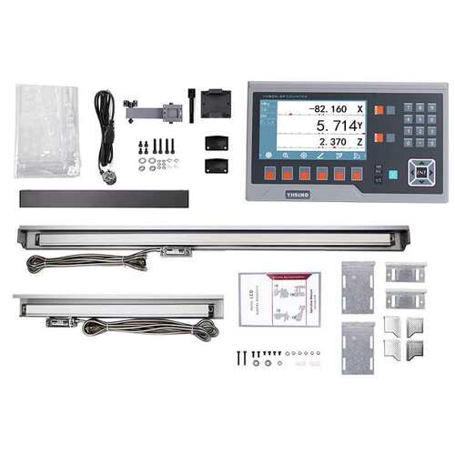 High-Precision Universal Grating Scale Digital Gauge Displac