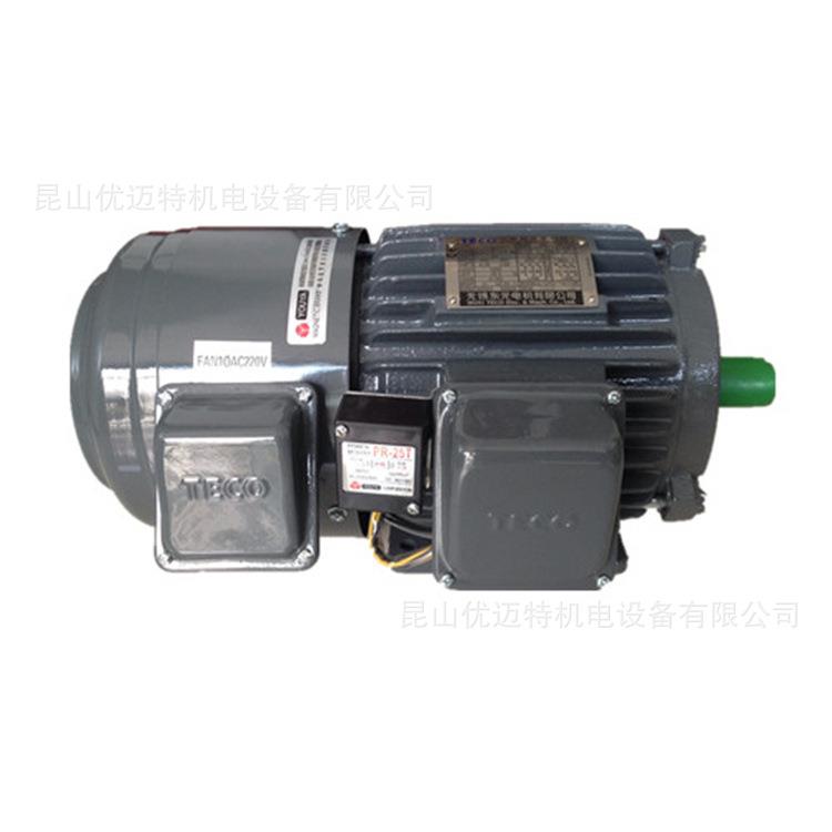 台弯原装东元AEEF3-90L2HP4P380V 1.5KW三相立式卧式刹车电机马达