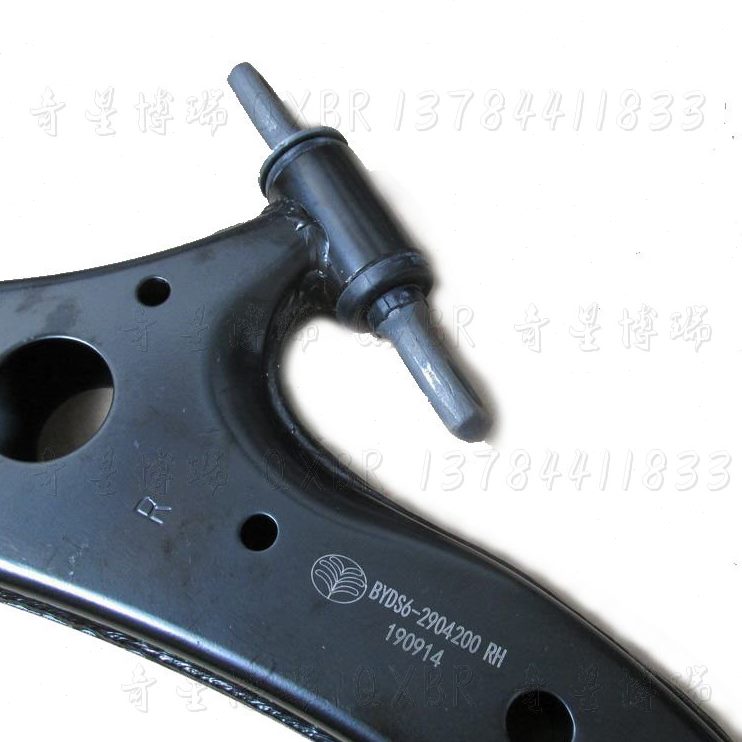 旗旗胜三角臂胜件光黄适配曙V3前悬海下摆臂支臂下臂v3汽配悬挂架