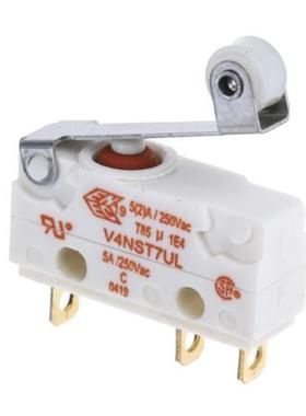 Saia-Burgess思博 V4NST7UL 带杠杆带轮微动开关替代V4NCS