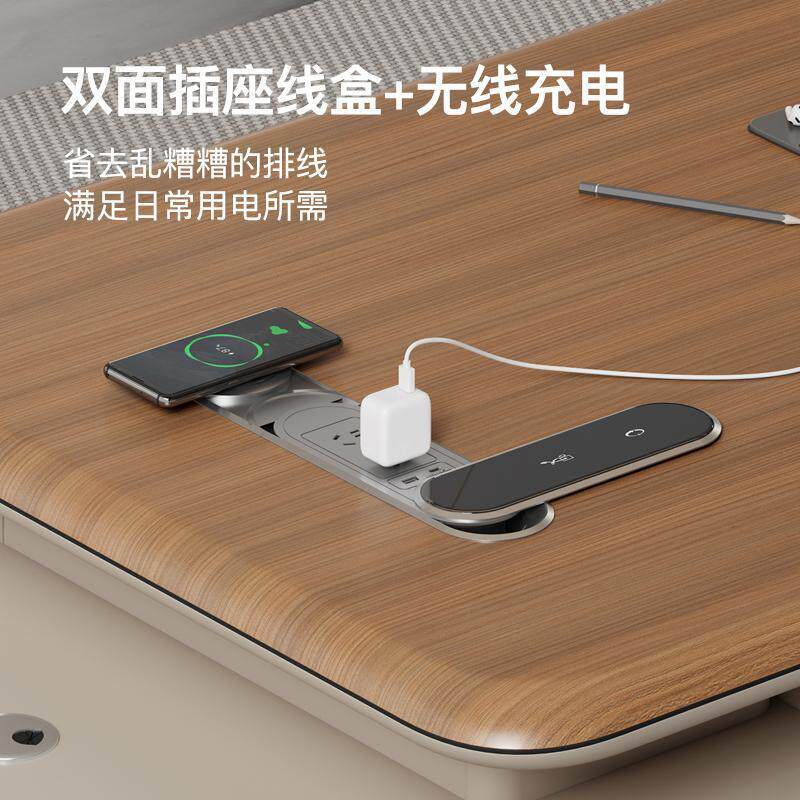 轻奢老板桌办公桌简约现代领导办公室家具大班台总裁经理桌椅组合