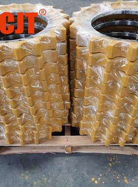 挖掘机驱动齿轮牙盘矿山淬火锻造三一徐工挖掘机齿圈锦泰CCJT