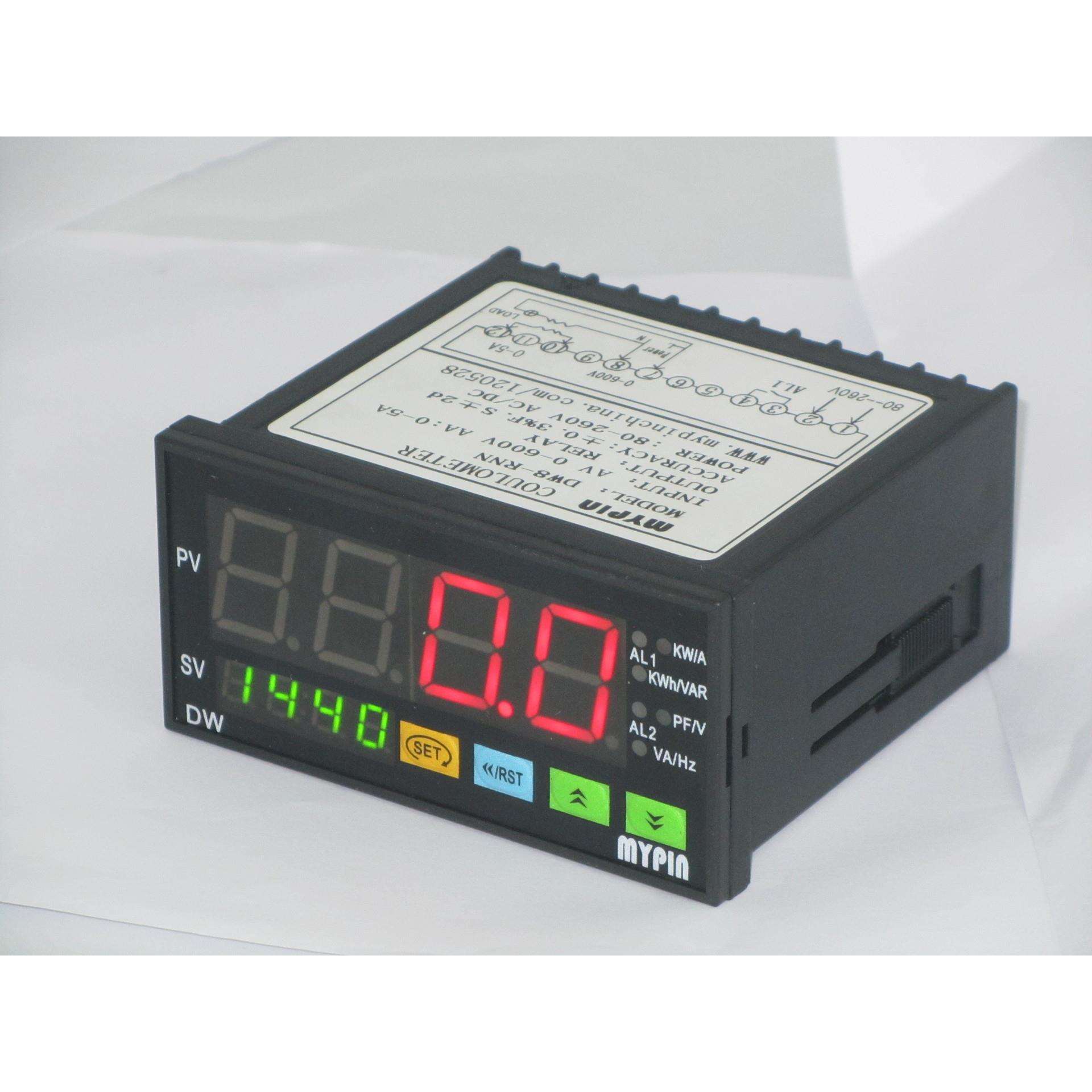 供应智能数显仪表 智能单相数显频率表 名品优质LED显示屏频率表