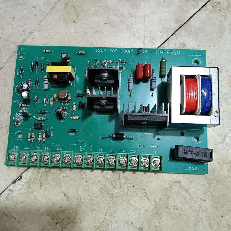 200V直流电机 300W/500W/800W大功率调速板1HP控制器马达正反转