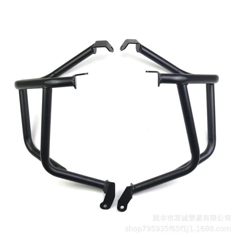 适用摩托古兹V85TT护杠MotoGuzzi改装配件发动机保险杠车身防摔杠