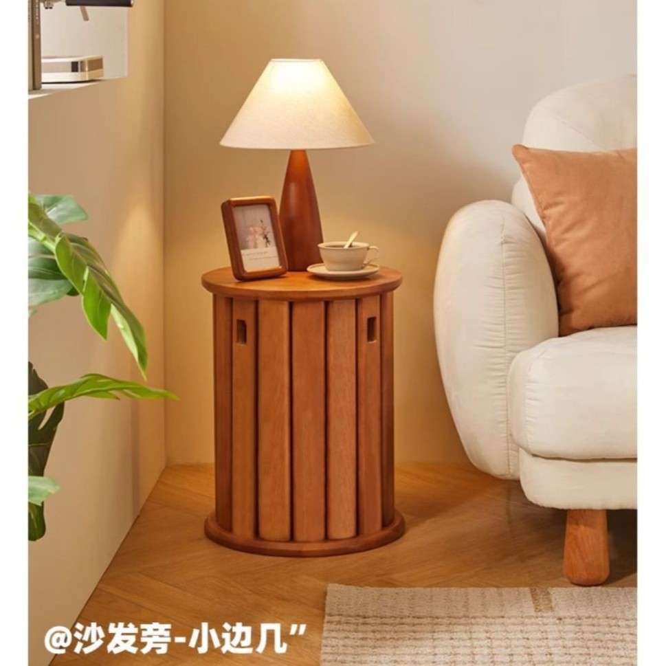 可叠放圆凳实木多功能板凳凳子组合茶几客厅家用叠放凳子吃饭餐椅