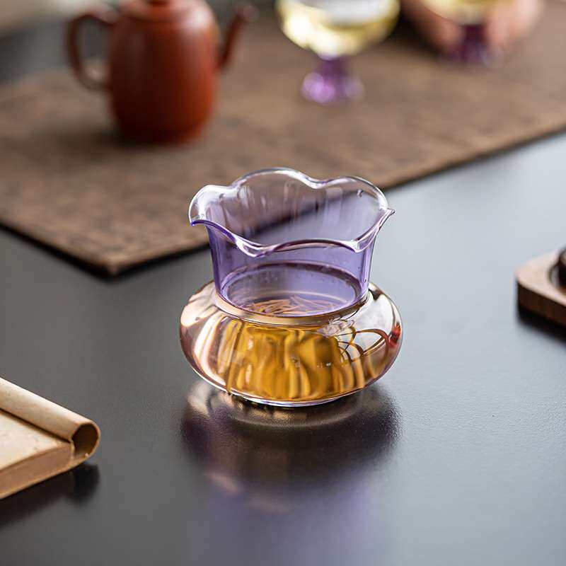 玻璃建水小号茶桌废水茶缸茶渣桶大号储水壶承水盂茶洗茶道配件
