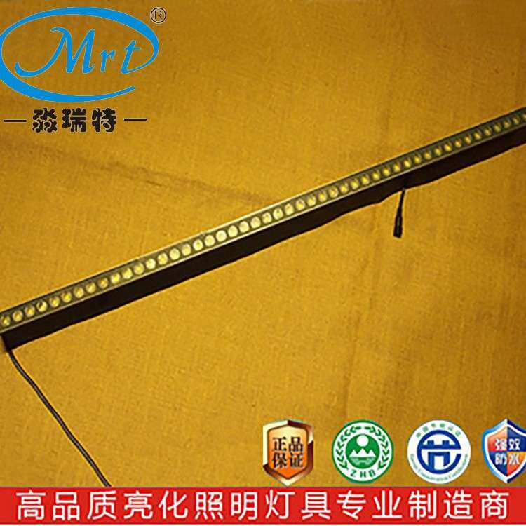 LED大功率单色RGB广告牌建筑轮廓墙面投射线条轮廓洗墙灯24W