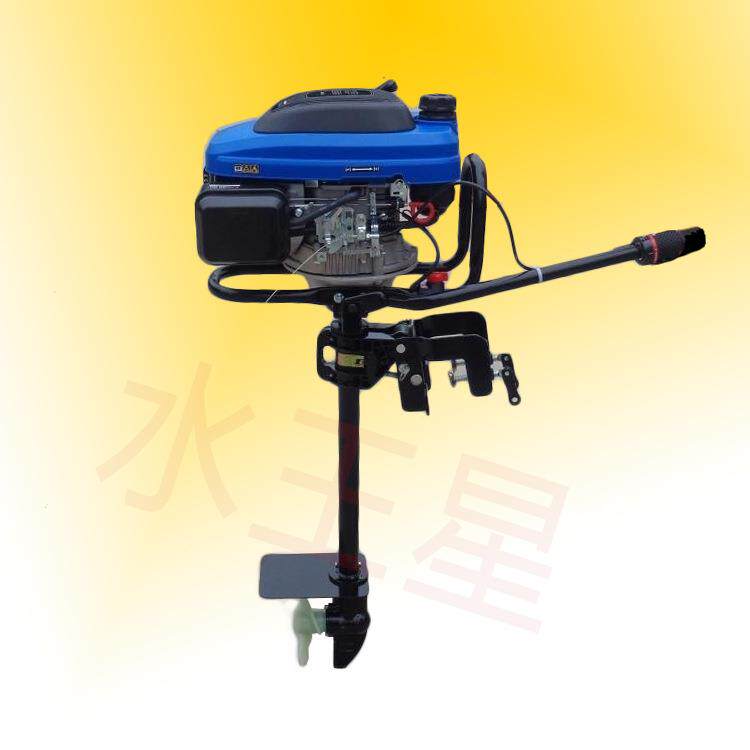 尚志市汽油船用推进器多功能汽油挂桨机四冲程船挂机