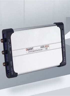 OWON虚拟PC数字示波器VDS6102/VDS6102A双通道100M便捷标配信号源