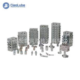 件可代替SKF 计量元 VPK 分配 VB10路适用于稀油和干油递进式