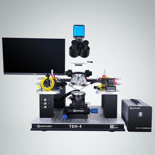 探针台手动测试晶圆忆阻器失效分析IV测试光电流测试Mapping架探