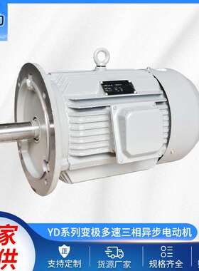 供应YD132S-6/4 3/4KW变极多速三相异步电动机双速YDT量大从优