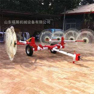 草原牧场割搂一体机偏置式驱动割搂草机 牧草秸秆割搂草机
