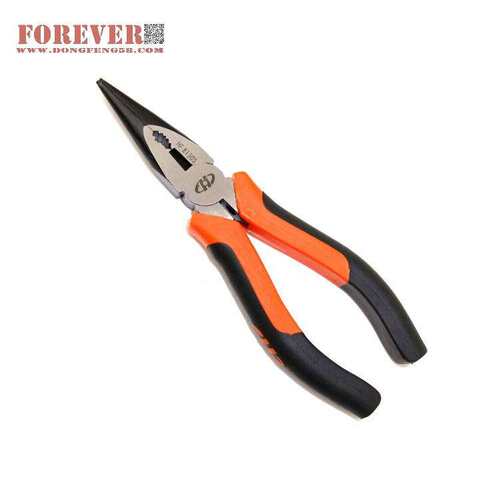 华丰巨箭机修工具工业级日式尖嘴钳6# HF-8111206