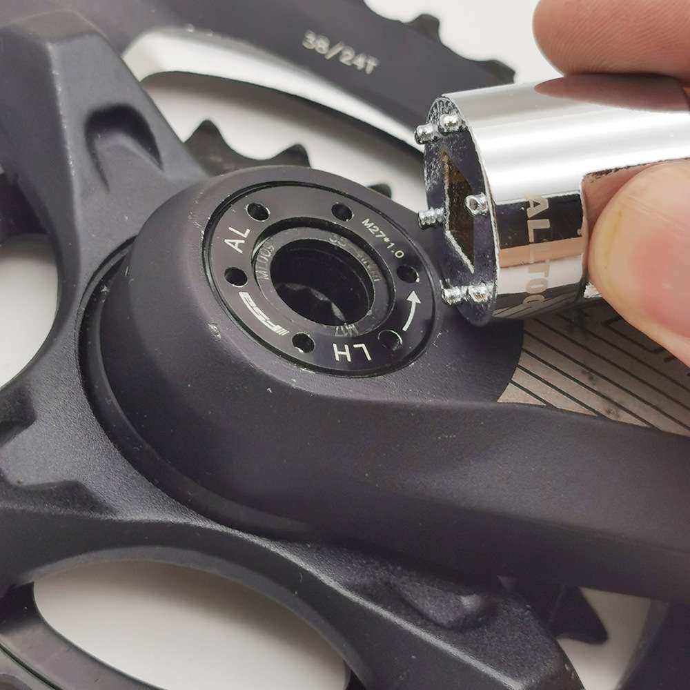 FOR FSA牙盘曲柄螺丝安装拆卸工具 M27自拔螺丝盖安装取出工具