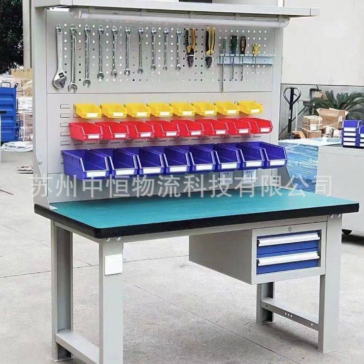 工厂检验打包t台车间流水线维修操作台重型钳工防静电工作台