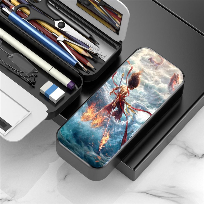 哪吒2多功能网红文具盒男孩202u5新款初中小学生儿童铅笔盒多功能