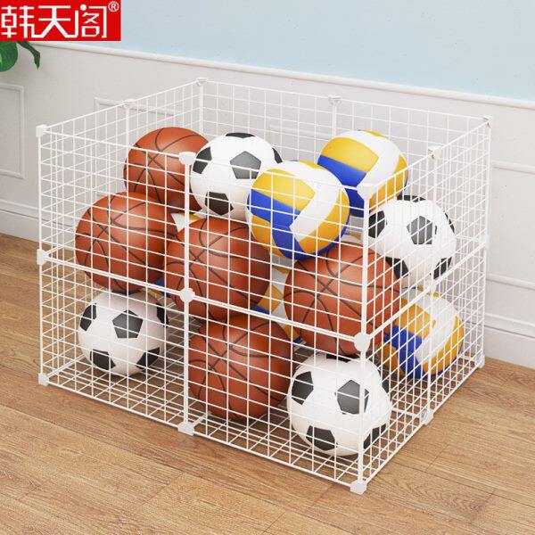 球类收纳架装篮球的框架子班级体育用品器材泡沫轴足球加大储物筐