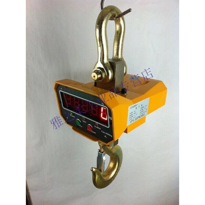 定制万泰吊秤电子吊钩称3T5T10T吨行车挂称直视R工业杭州万泰衡器