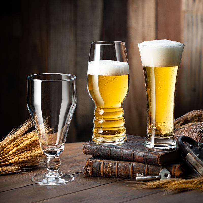 啤酒杯轻奢高档创意玻璃精酿杯个人专G用大容量网红扎啤杯子品脱