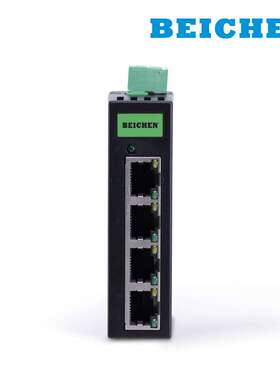 BCNet-SW 是工业非网管型5口以太网交换机 全/半双MDI-X自适应