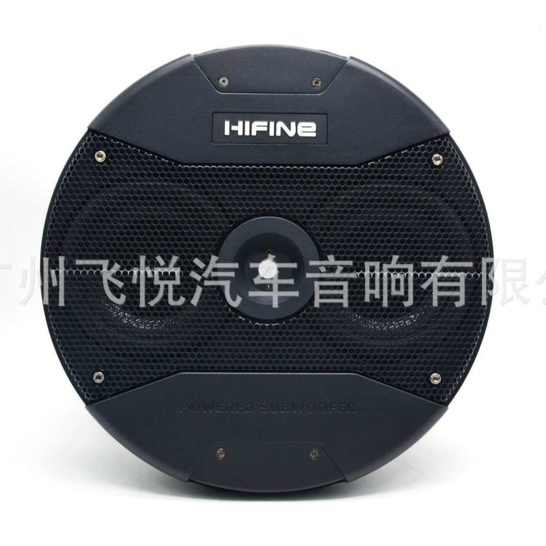 进口音响备胎炮低音炮汽车音响有源重后备箱低音炮HF-K66W