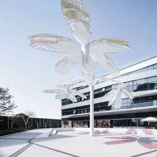 新品LED户外防水 非标景观花机械 不锈钢创意广场科技园 厂家直销