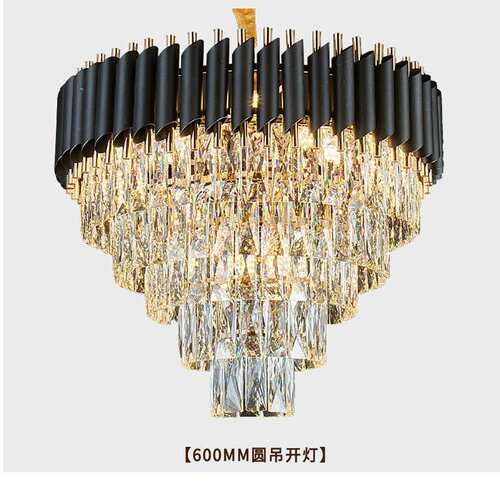 Cross-border hot selling crystal lamp living room chandelier