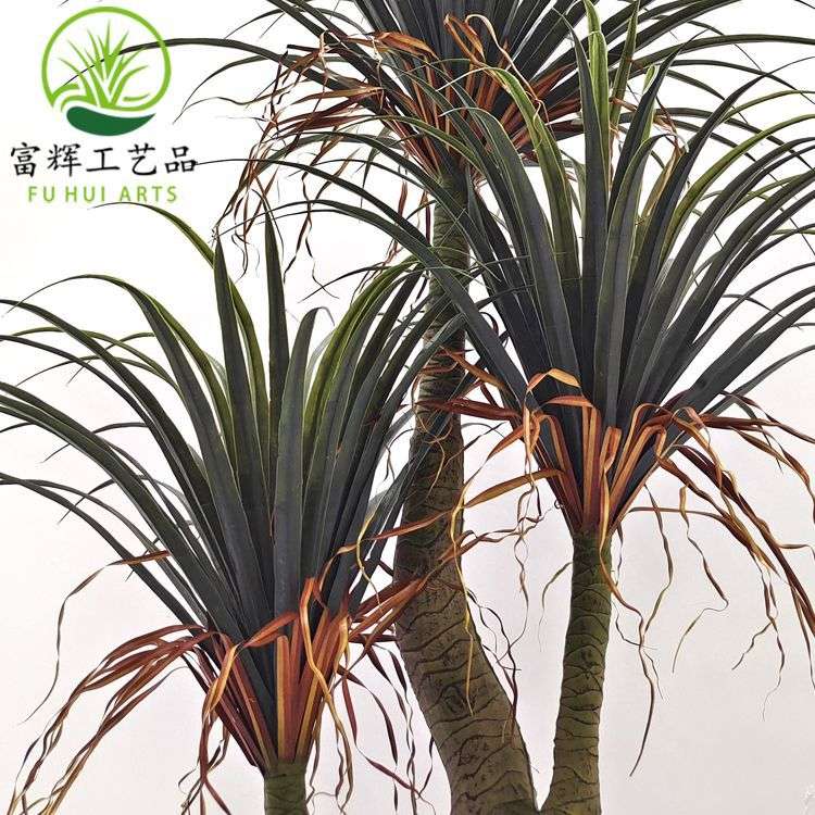 仿真绿植龙血树千年木龙须树盆栽造景组合景观装饰道具摆件