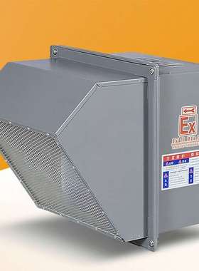 BWEX玻璃钢边墙壁式防爆轴流风机排风扇380v工业220v排气扇换气扇