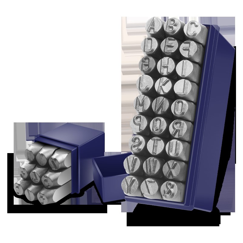 高碳钢字码数字0-9手敲钢印定B制字模凹凸模具汉字金属刻字英文冲