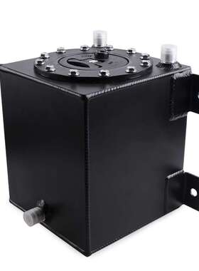 跨境汽车改装配件1加仑4L铝合金塑料盖副油箱 燃油储存罐一件代发