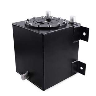 跨境汽车改装配件1加仑4L铝合金塑料盖副油箱 燃油储存罐一件代发